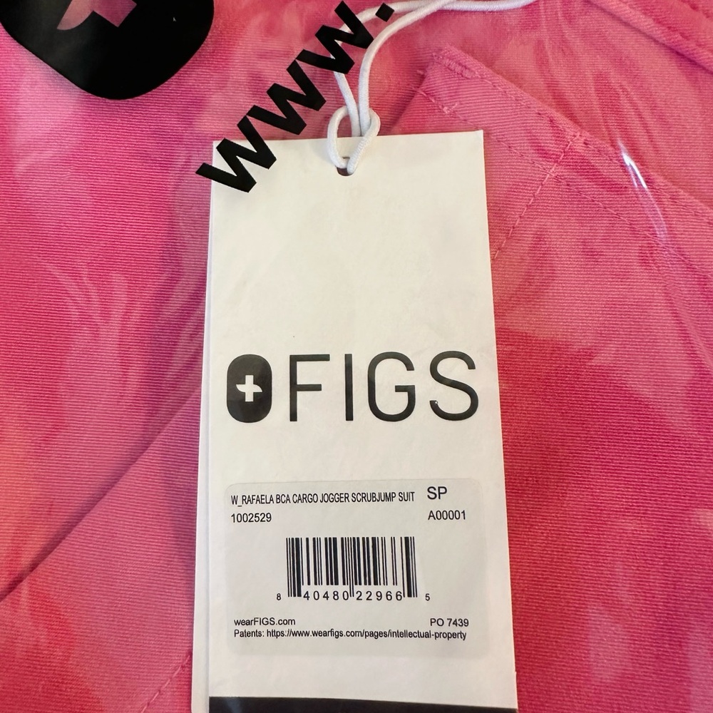 Figs F’ing Pink Rafaela Cargo Jumpsuit 💕 - Picture 4 of 4